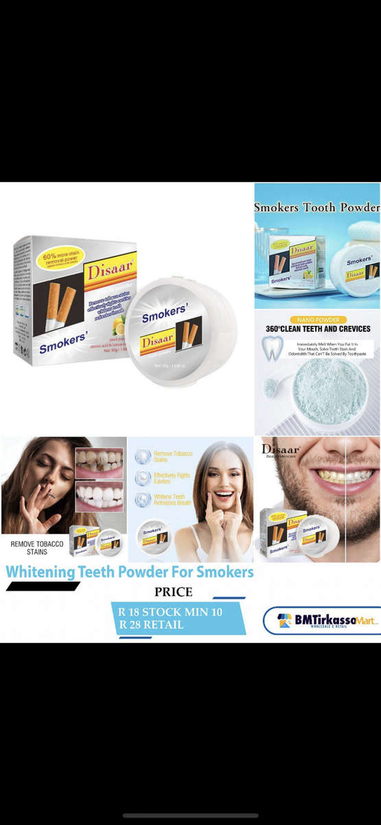 Whitening Teeth Powder For Smokers