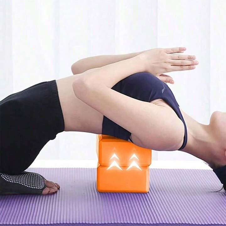 Non-Slip Yoga Blocks, Lightweight Odor Resistant Fitness Block, For Yoga, Pilates Training