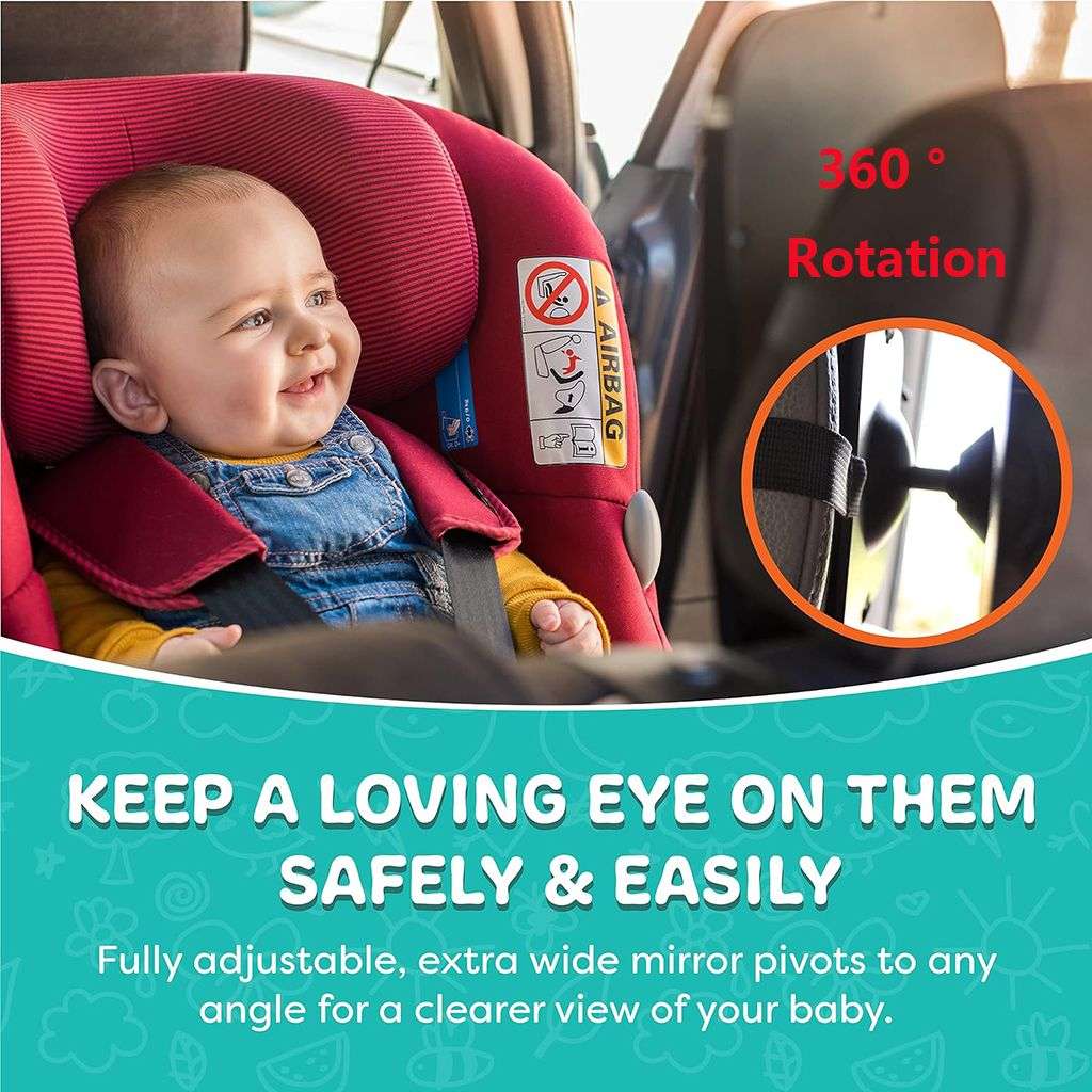 Rearview Backseat Baby Mirror for Car