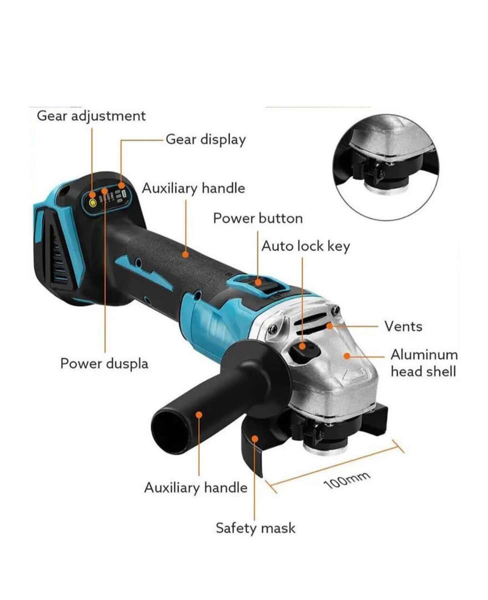 Multifunction Cordless Battery PowerTool Kit -4 Different Tools!