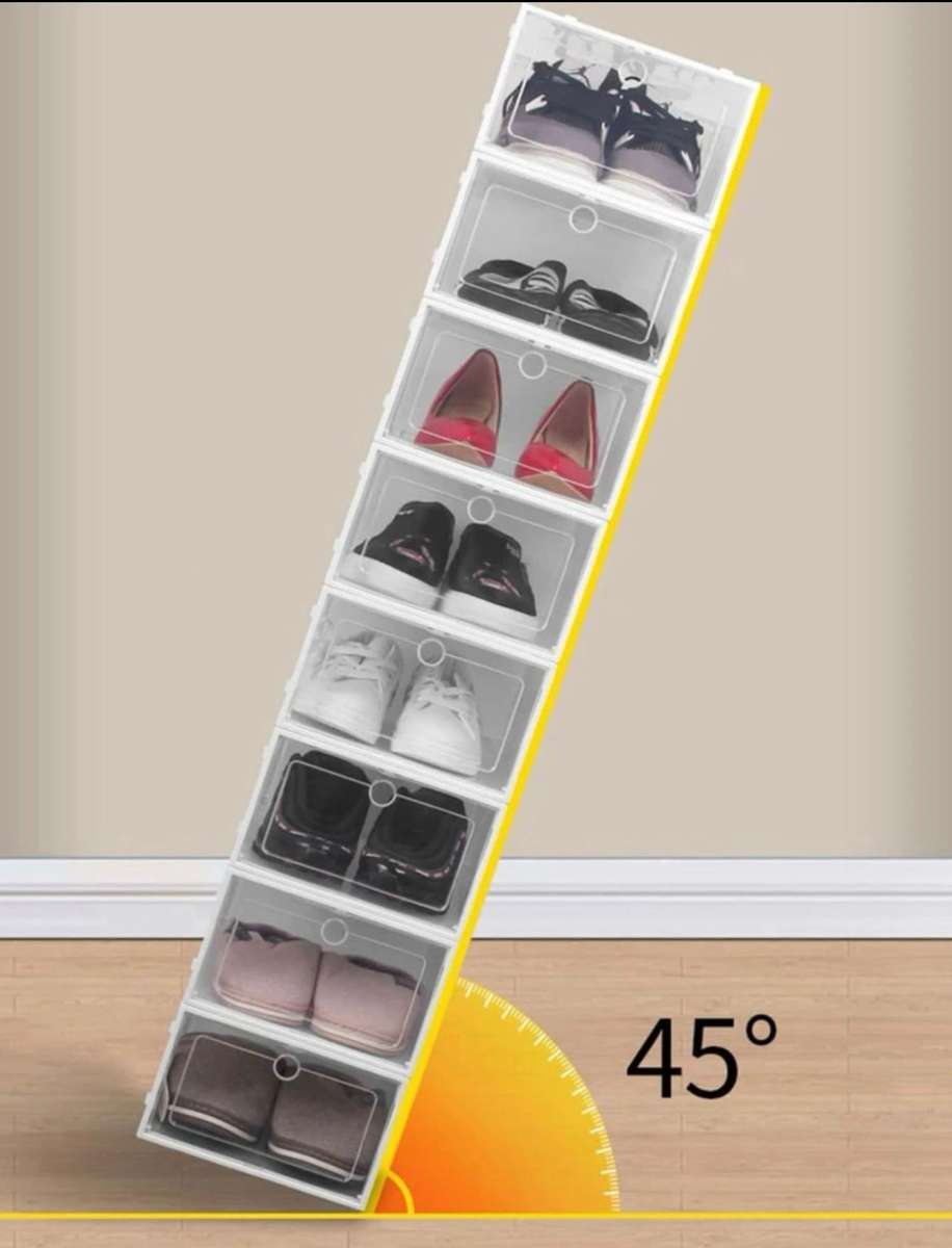 Shoe Organiser 6pc PVC Collapsible