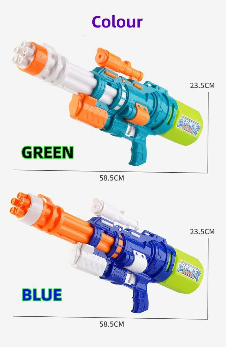 Big Water Gun Blaster Pistol Summer Pool Outdoor Beach Sport Game Kid Soaker Toy