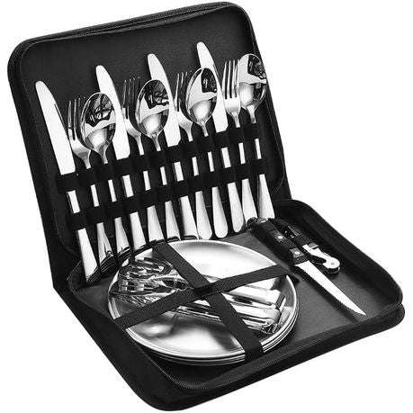 Stainless Steel Camping Takeaway Cutlery Set