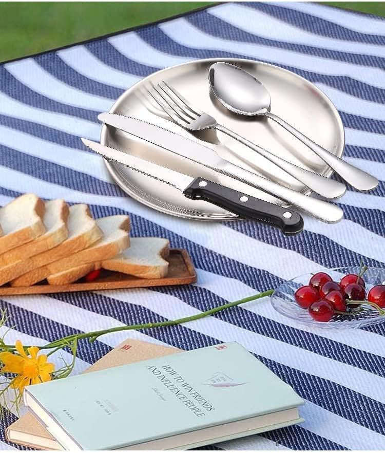 Stainless Steel Camping Takeaway Cutlery Set