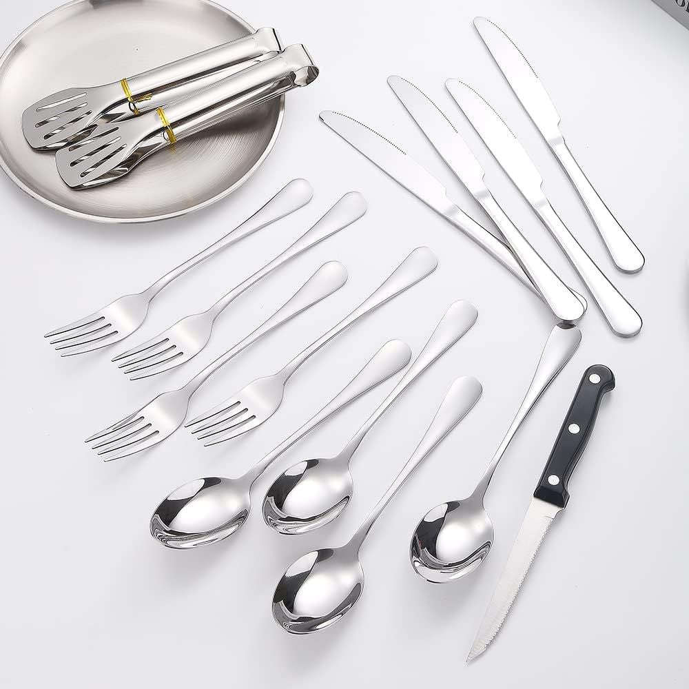 Stainless Steel Camping Takeaway Cutlery Set