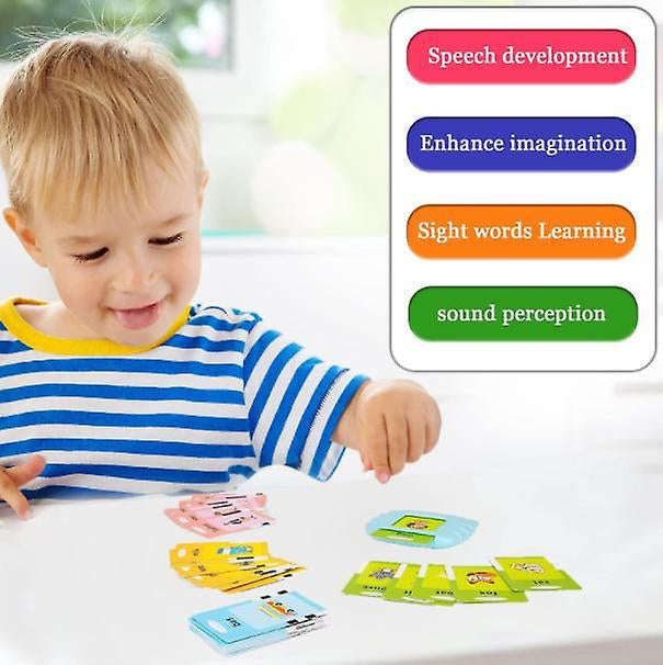 Smart English Speaking Card Reader Kids Toys Kids Educational Toys Learning Toys Speech Delay Toy...