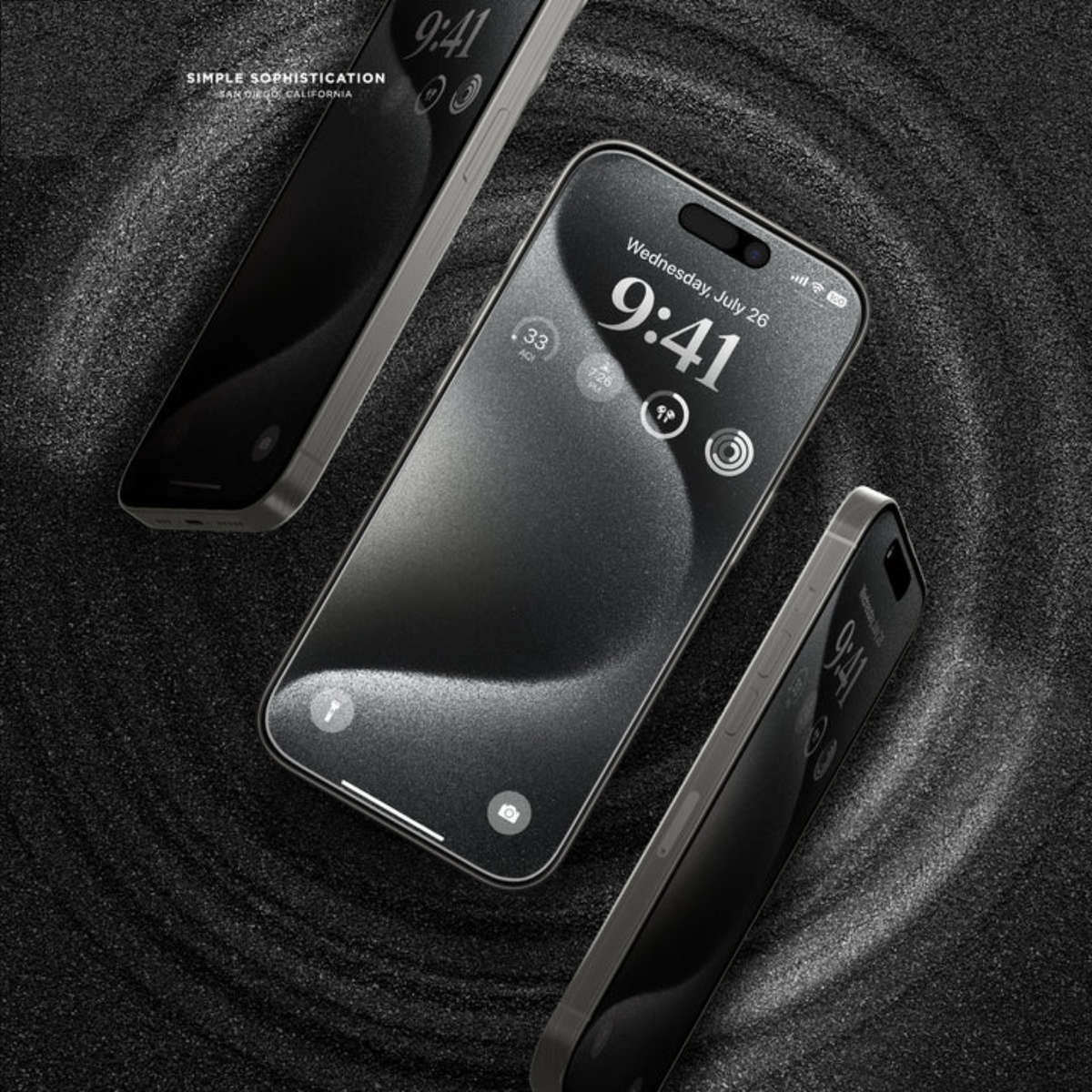 iPhone 15 Pro Max Privacy Tempered Glass Screen Guard Protector