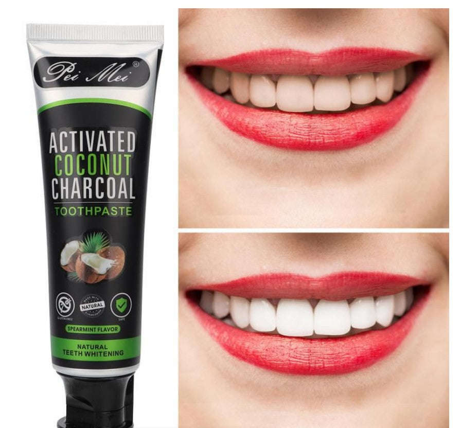 Activated Coconut Charcoal Toothpaste - 100ml