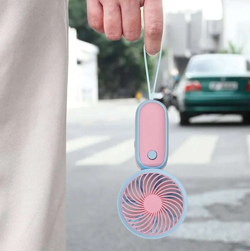 Minimalist Hand Held Portable Rechargeable Fan