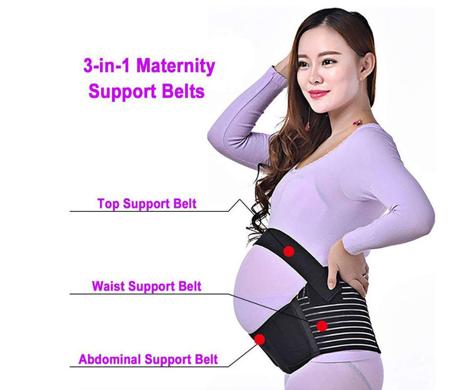 3-in-1 Adjustable Elastic Maternity Support Belt Brace