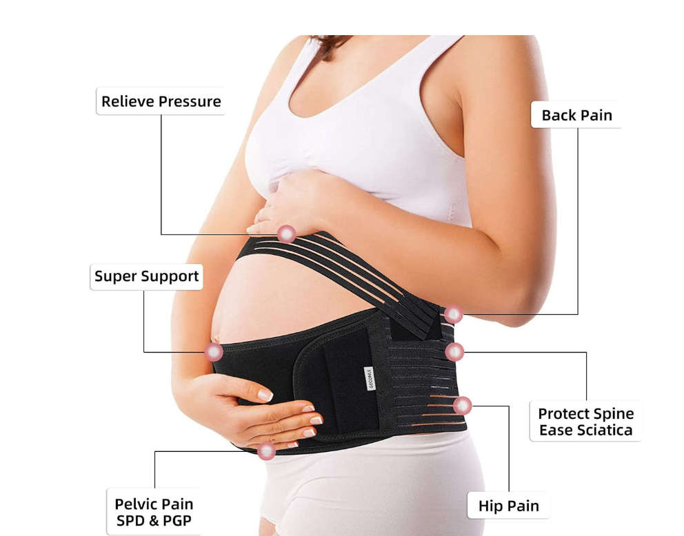 3-in-1 Adjustable Elastic Maternity Support Belt Brace