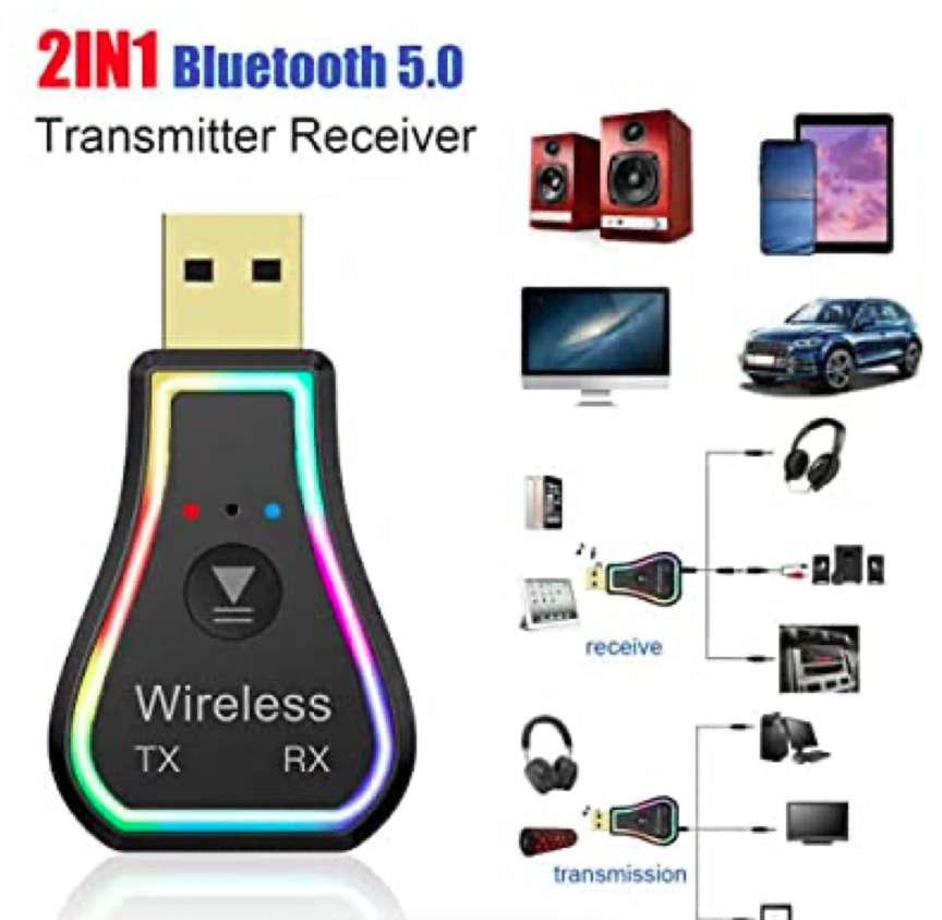 Wireless Audio Transmitter/Reciever Bluetooth 5.0
