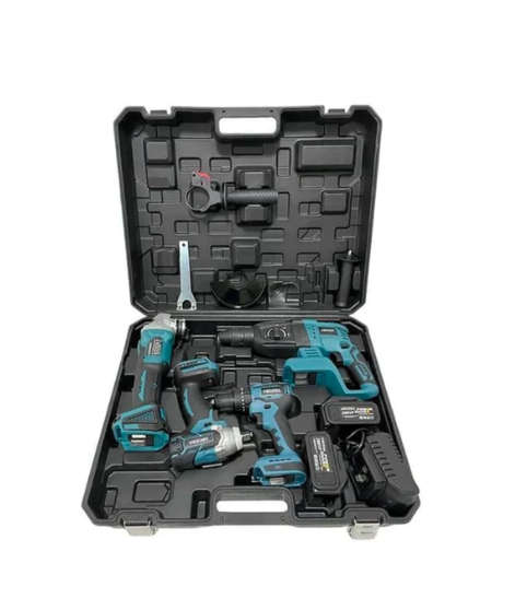 Multifunction Cordless Battery PowerTool Kit -4 Different Tools!