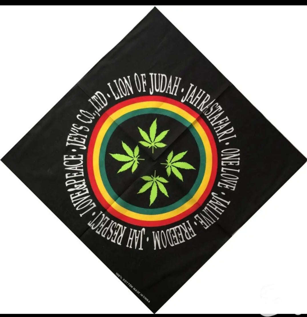Jah Rastafari Freedom - Bandana