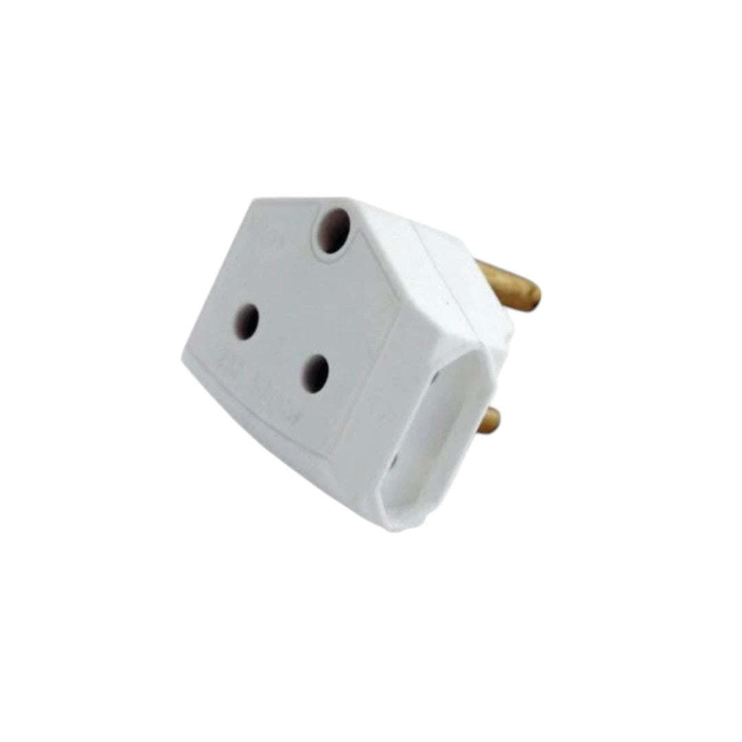 MultiPlug Power Socket Adapter 1x16a 3pin,2x5a Euro