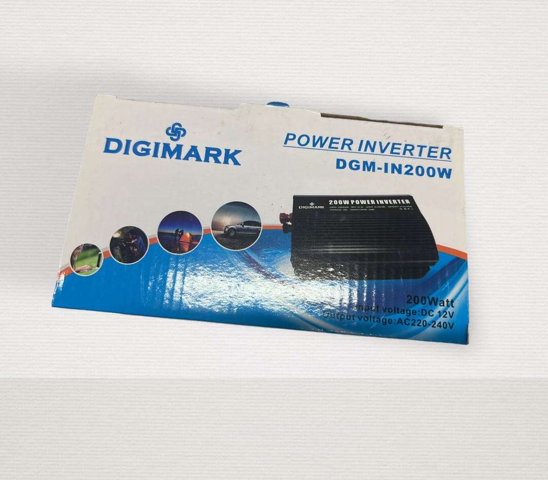 DIGIMARK - POWER INVERTER 200 WATT INVERTER 12V
