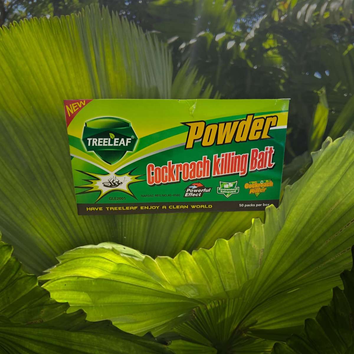 Treeleaf Cockroach Killer powder | Cockroach Repellent | Effective Insect Killer- 50pc