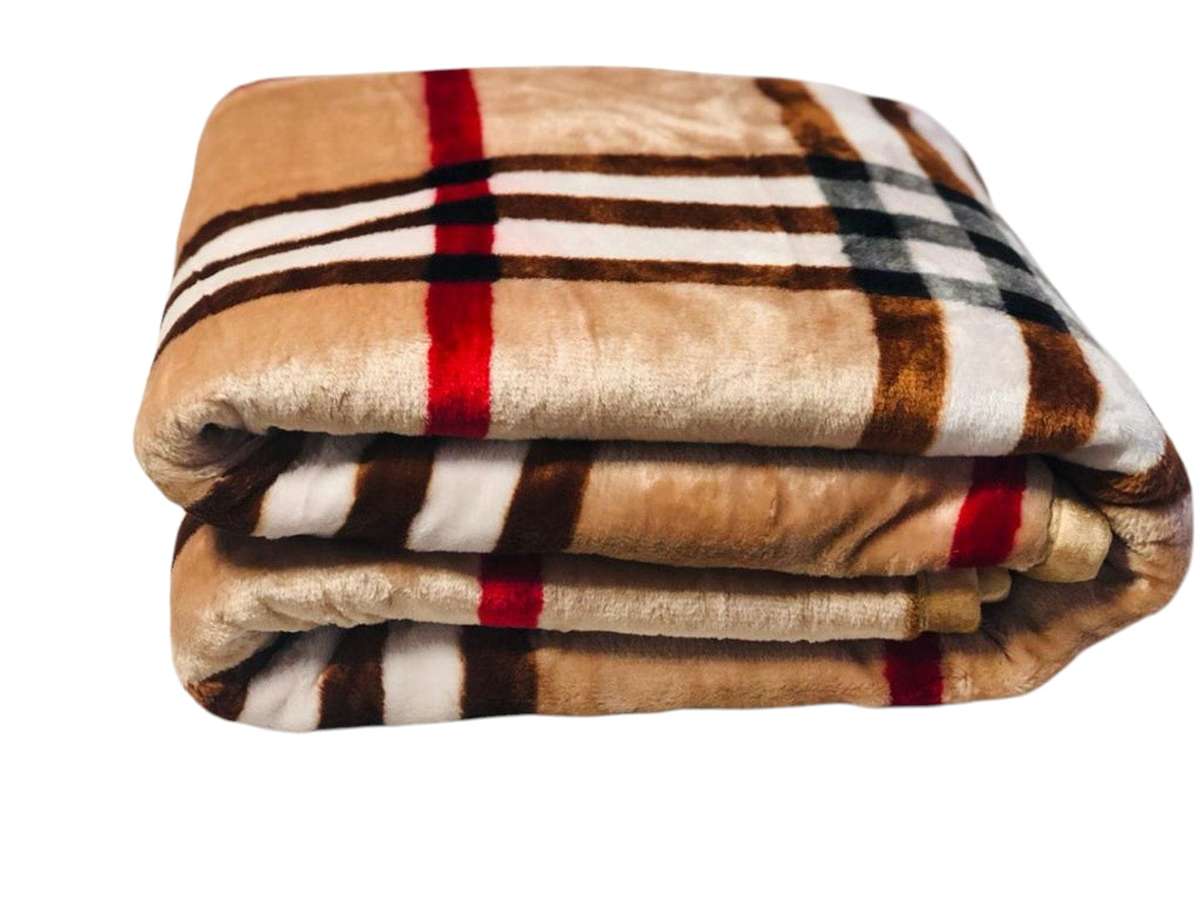 Warm Winter Blankets DBL With Hearts Prints