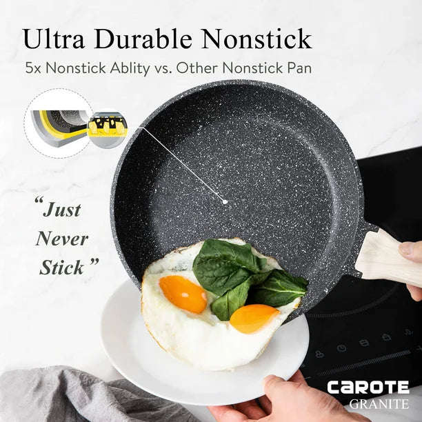 8 Pcs Induction Cookware