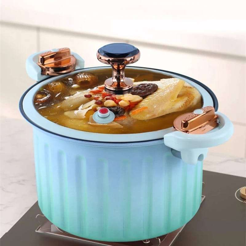 Non Stick Cooking Pots Large Capacity Boiling Pot Soup Meat Pot Kitchen