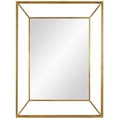 Gold Ornate Wall Mirror