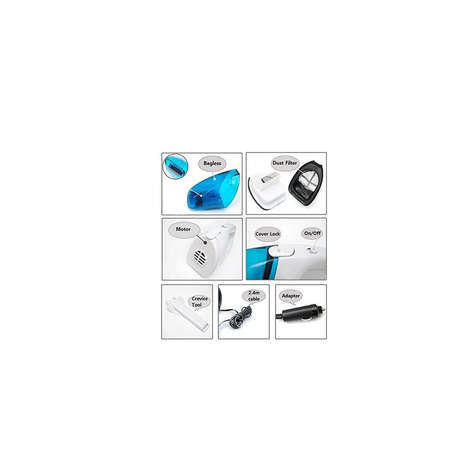 Portable High Power Car Vacuum Cleaner