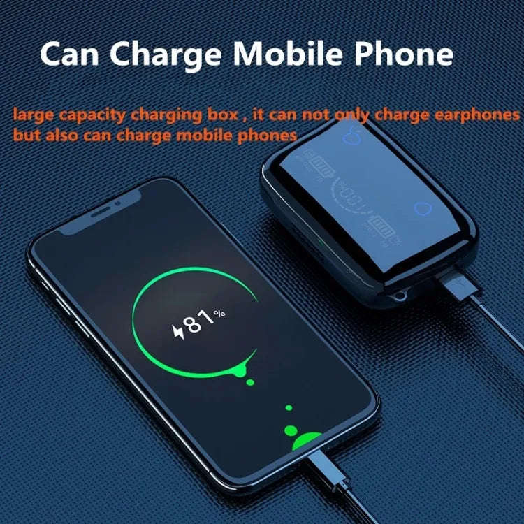 M19 Earbuds TWS Earphone Touch Control Wireless Bluetooth