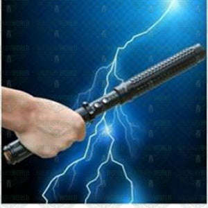 SLJ-X10 POLICE PROFESSIONAL STUN GUN WITH 10,000,000 KV TELESCOPIC BUNNY WITH POWERFUL TORCH