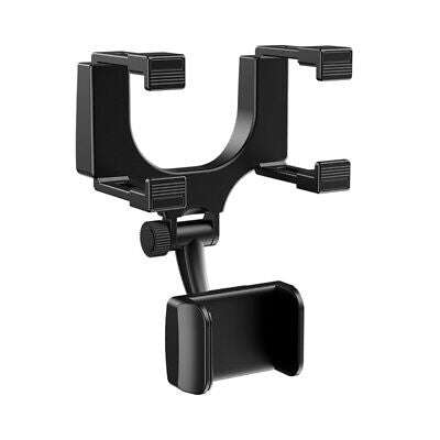 360 Rotation Universal Car  View Rear Mirror Mount Stand GPS Cell Phone Holder