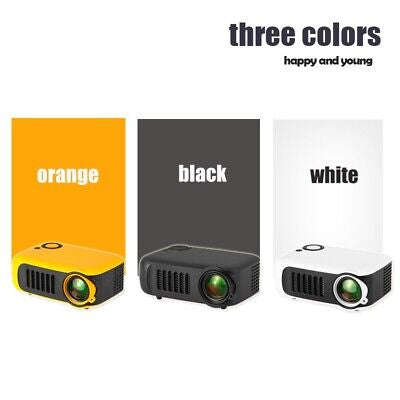 Projector, A2000, Mini Portable LED Projector