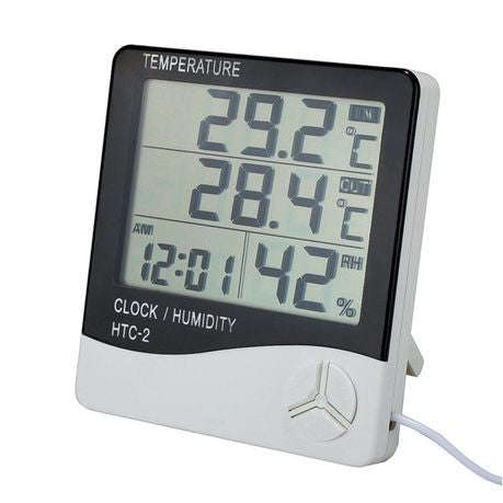 Temperature & Humidity Monitor Alarm Clock