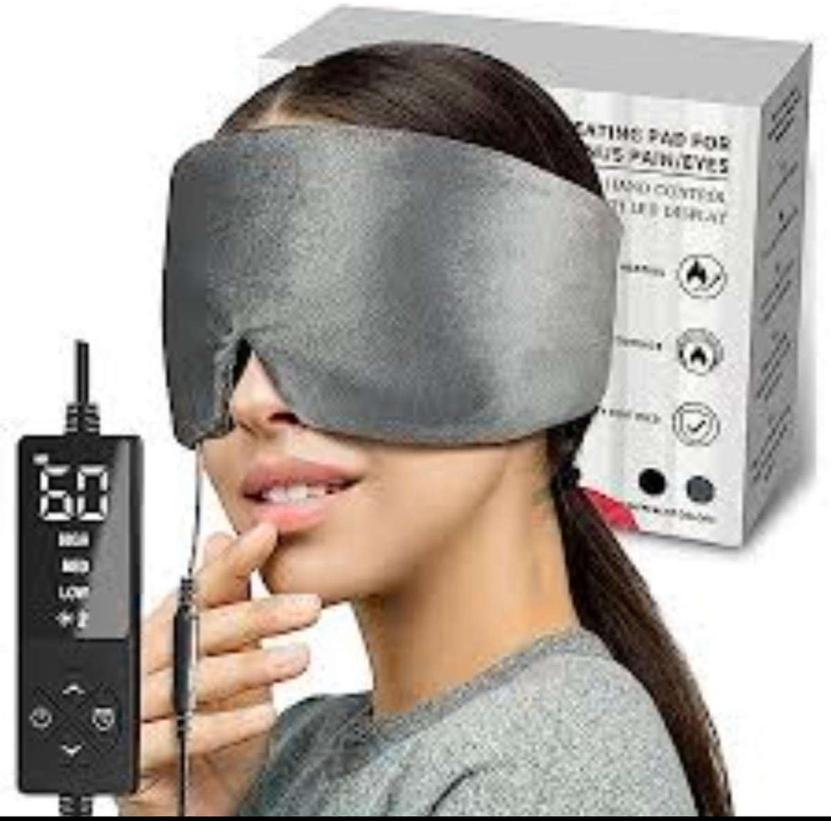 Pulse Heating Pad For Headache/Sinus Pain/Eyes