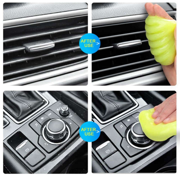 Keyboard Cleaner Soft Gel Dust Cleaning Reusable Car Dashboard Dirt Remover Laptop Sponge Remover...