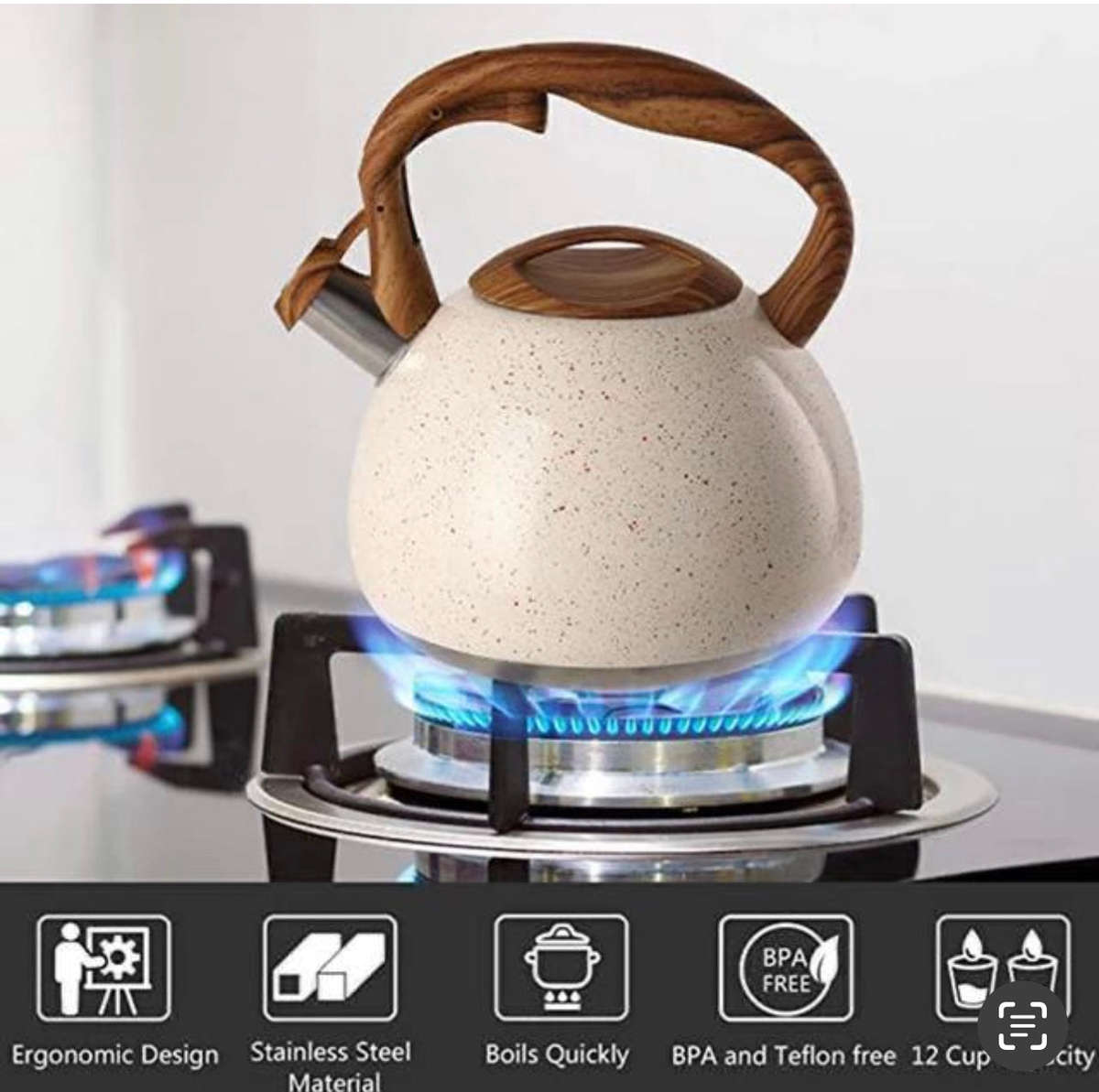 2.8L Stove Top Whistling Kettle