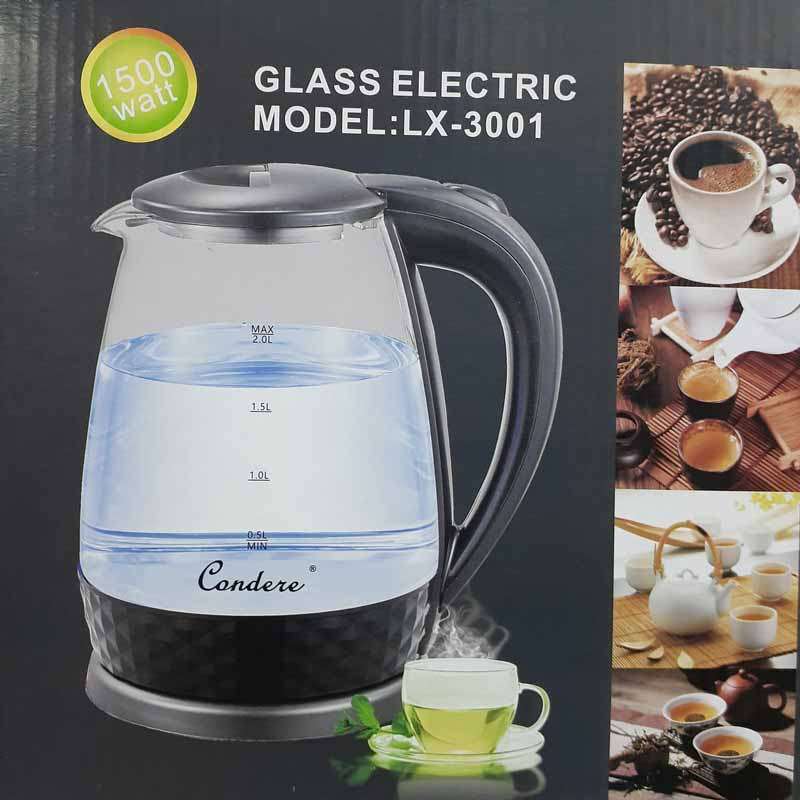 2.0L Electric Kettle - LX-3001 Green