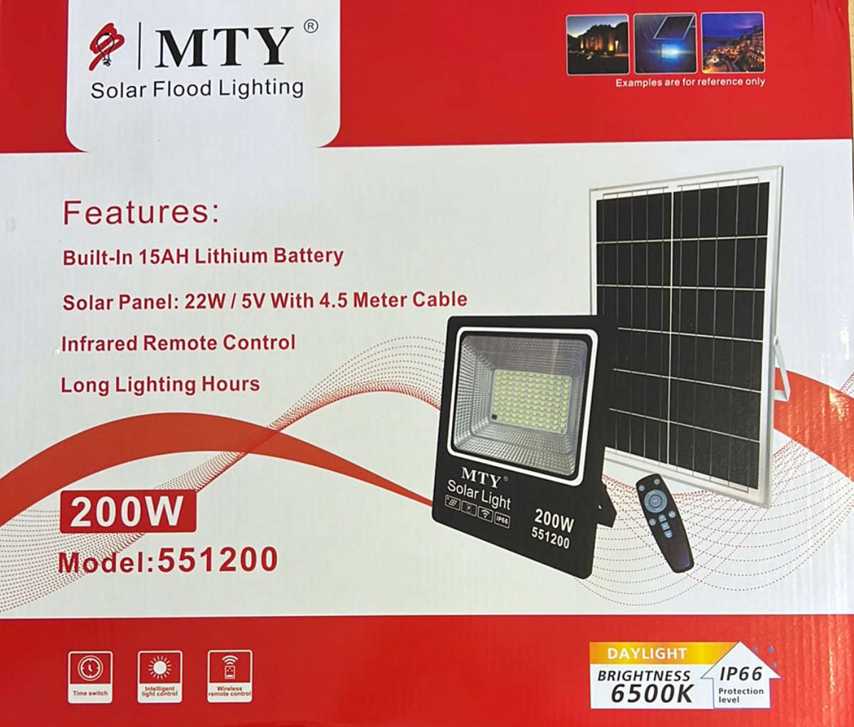 Load Shedding Solar Flood Light 200w