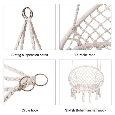 Macrame Hammock Chair