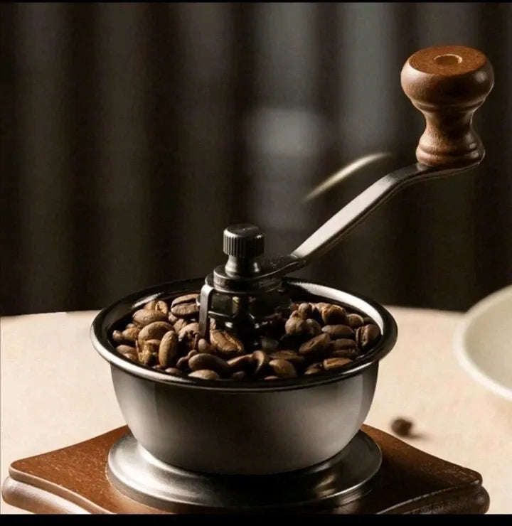 MHome Manual Coffee Mill Grinder with Adjustable Ceramic Burr