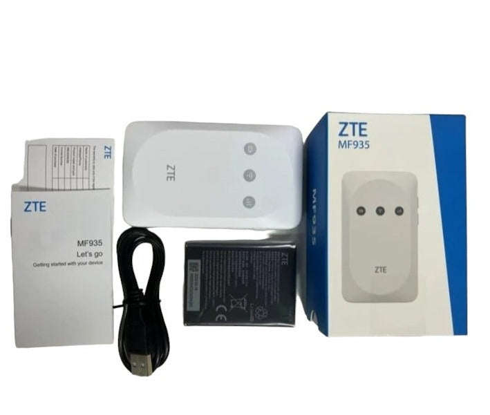 ZTE MF935 4G LTE 150Mbps Pocket WiFi Router (Open network)