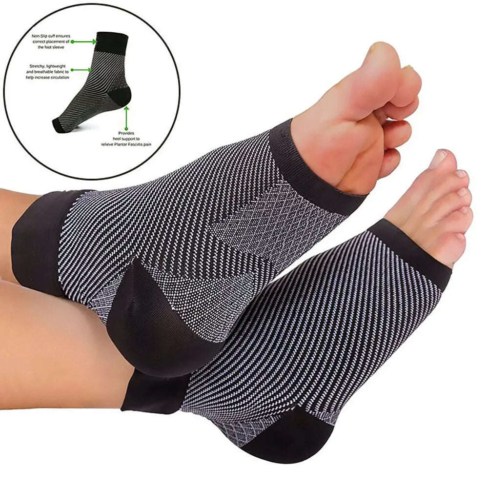 Arch Support Joint Heel Pain Relief Slip on socks 1 Pairs