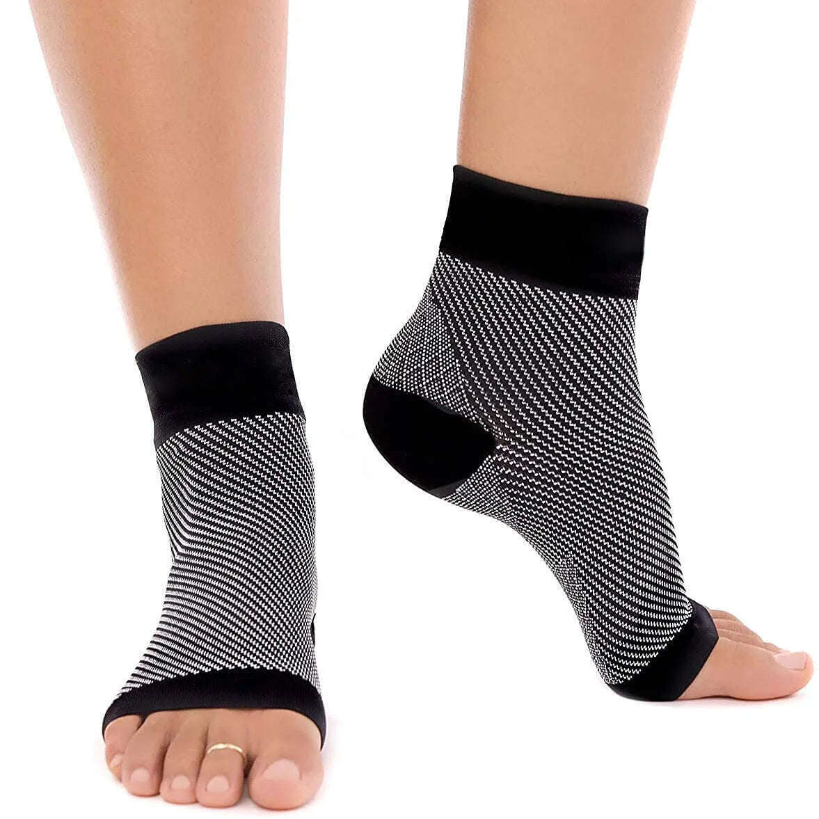 Arch Support Joint Heel Pain Relief Slip on socks 1 Pairs