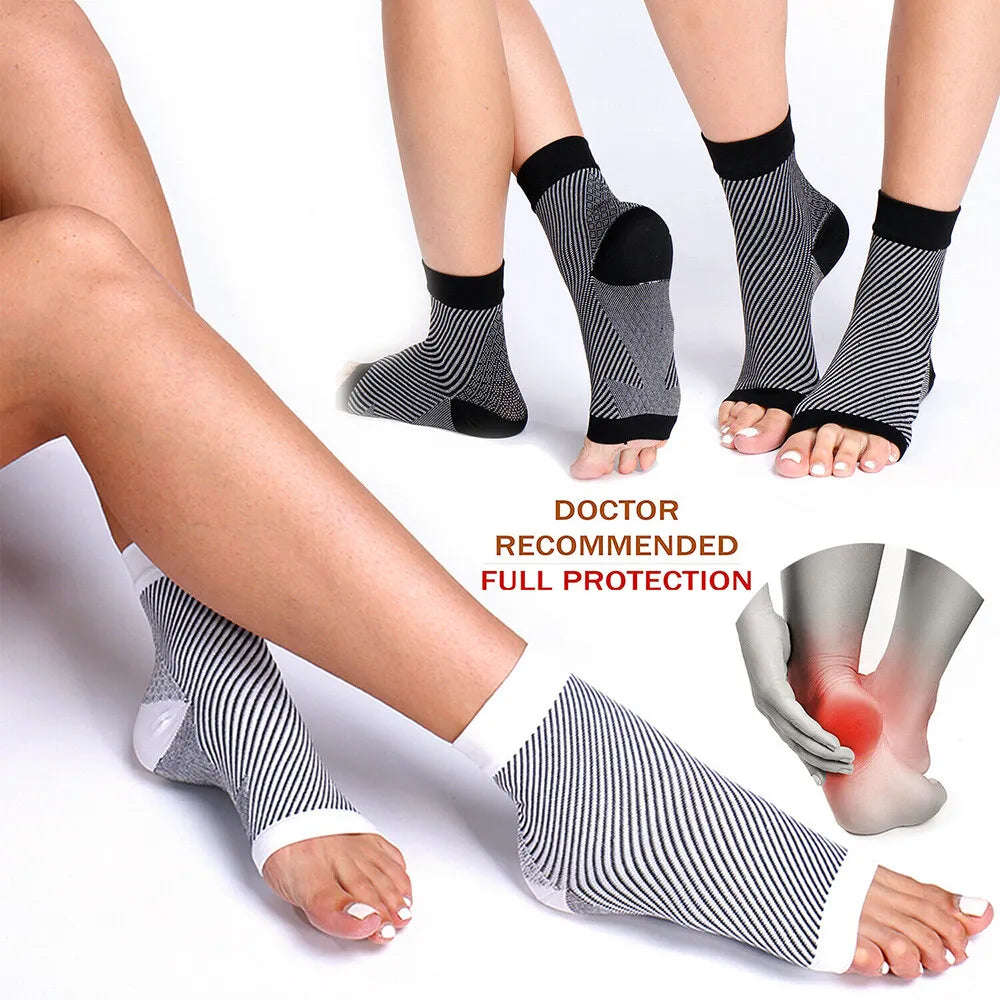 Arch Support Joint Heel Pain Relief Slip on socks 1 Pairs