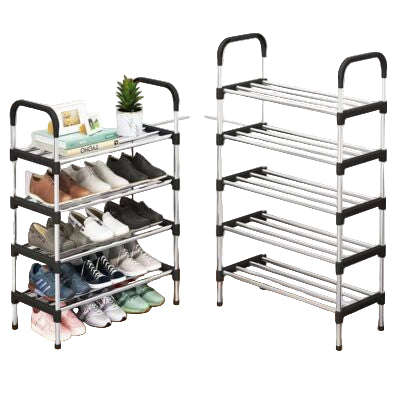 MHome Delicate 4 Or 5-Tier Shoe Rack Organizer  Space-Saving Design