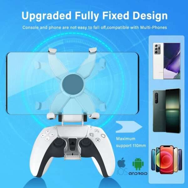 DOBE Mobile Phone Game Clip for PS5 Controller Multi-directional Adjustable