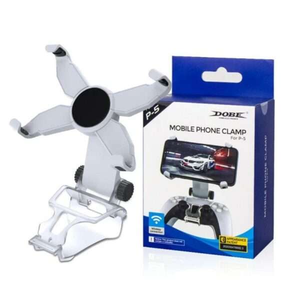 DOBE Mobile Phone Game Clip for PS5 Controller Multi-directional Adjustable