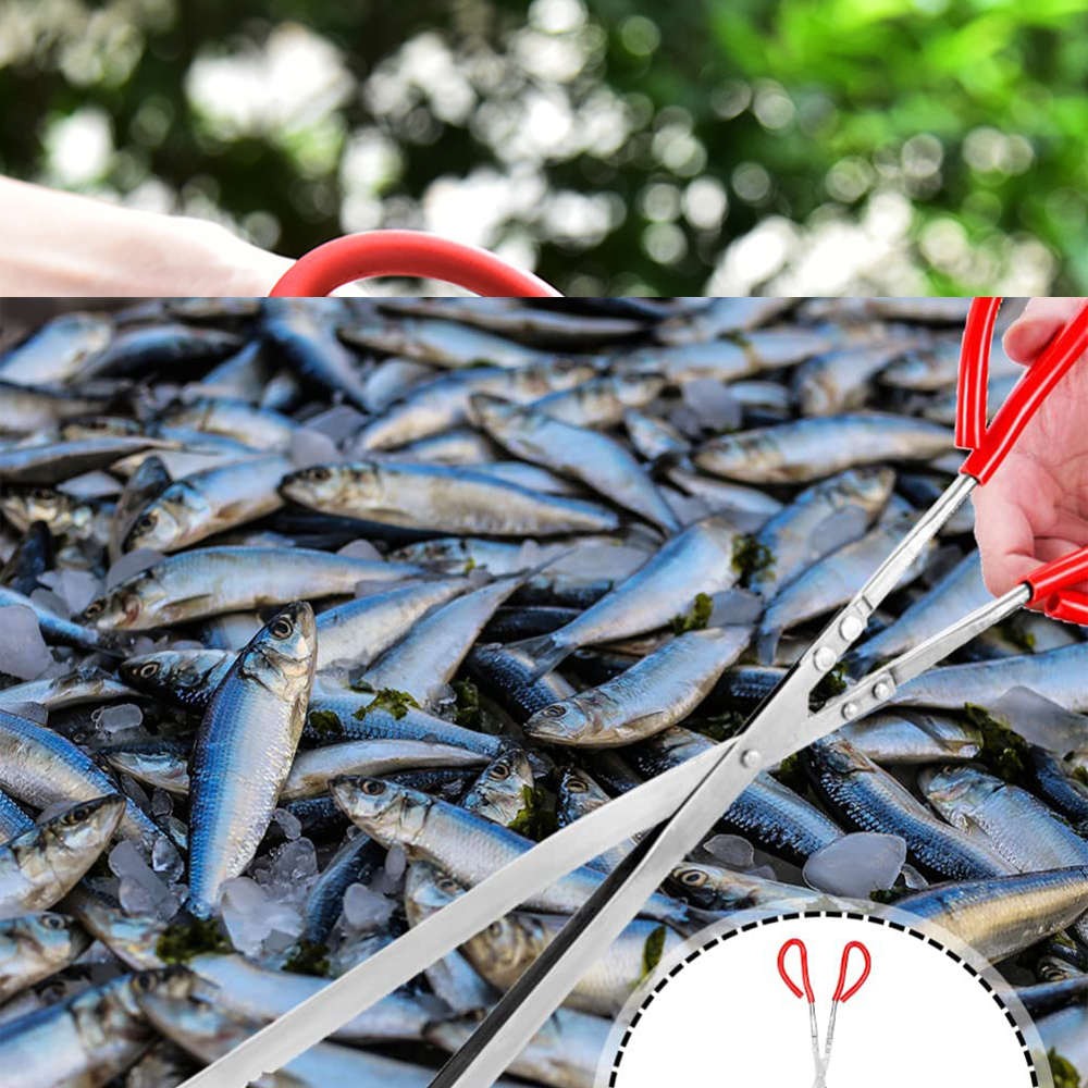 Sea Fishing Clip Crab Rubbish Tong - Fireplace Tongs Tweezers