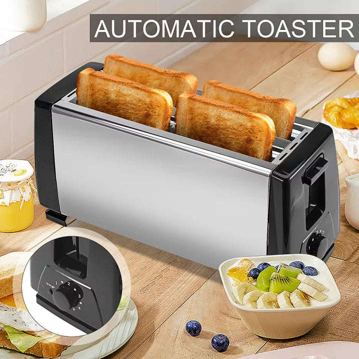 Automatic Toaster 220V - 4 Slices Bread Toaster