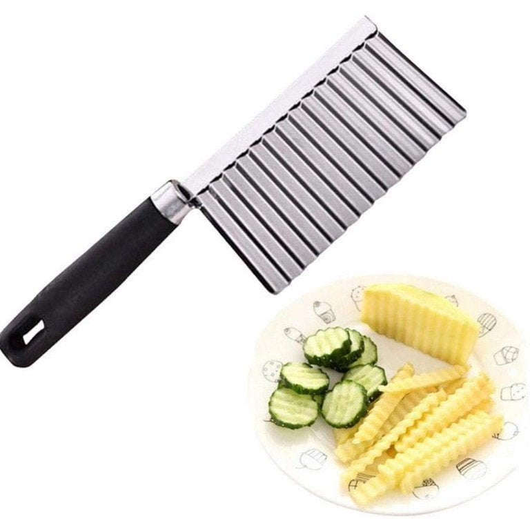 Crinkle Cut St/St Knife