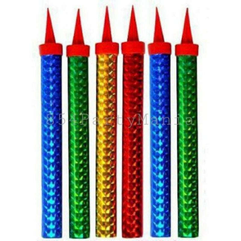 Sparkling Fountain Birthday Candle  6pc