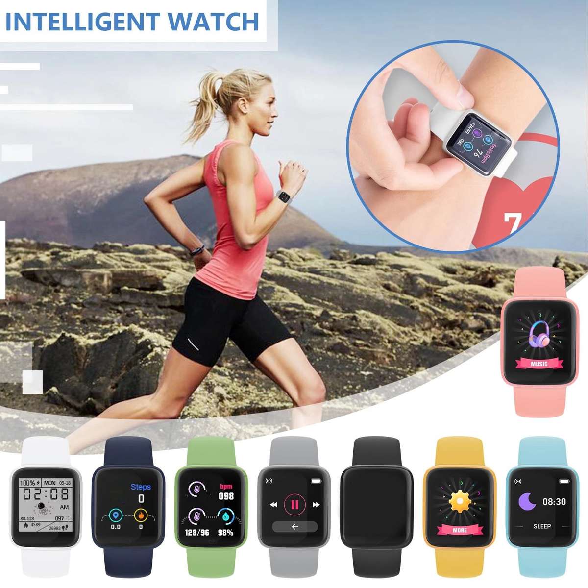 Colour Smart Watch